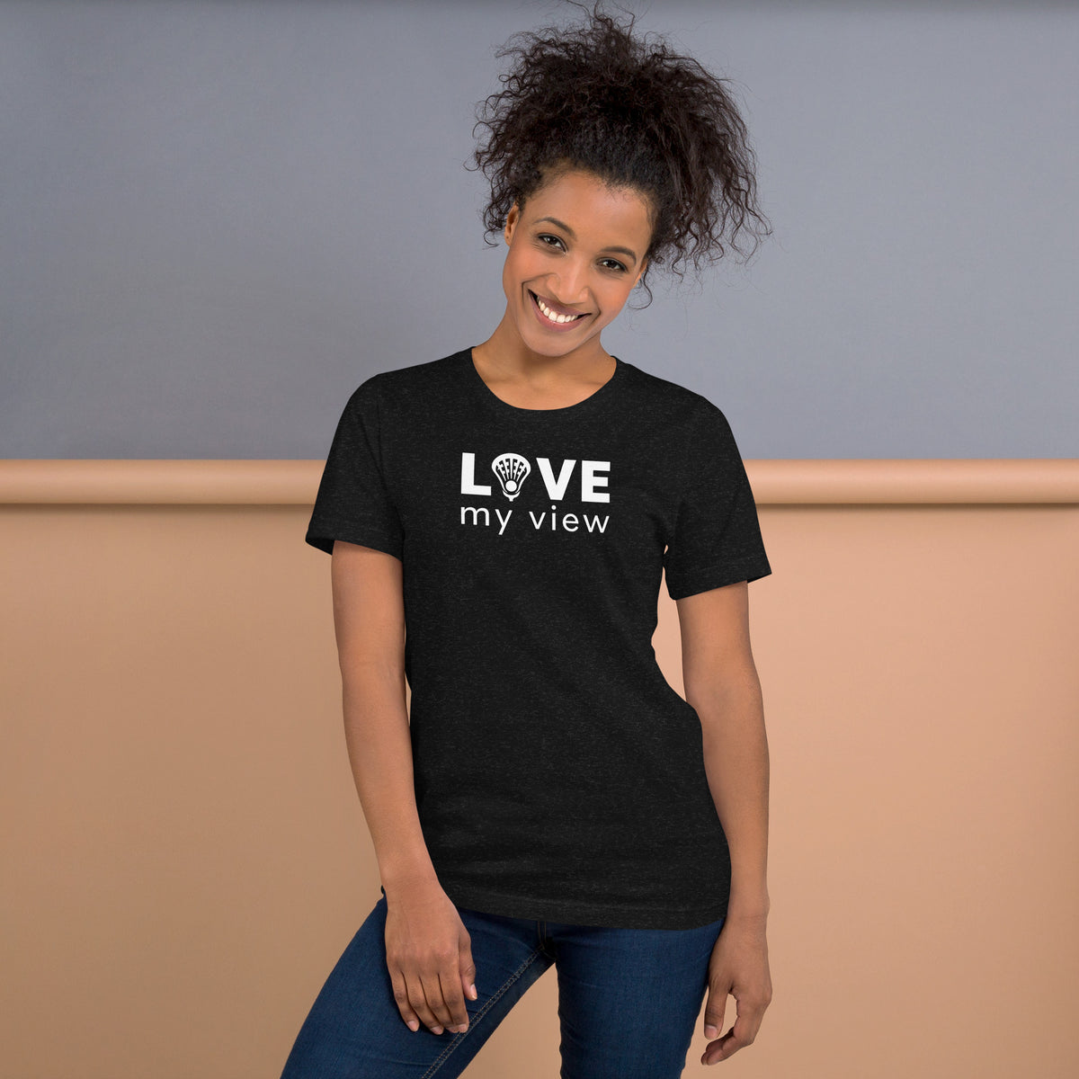 Lacrosse t-shirt (white lettering)