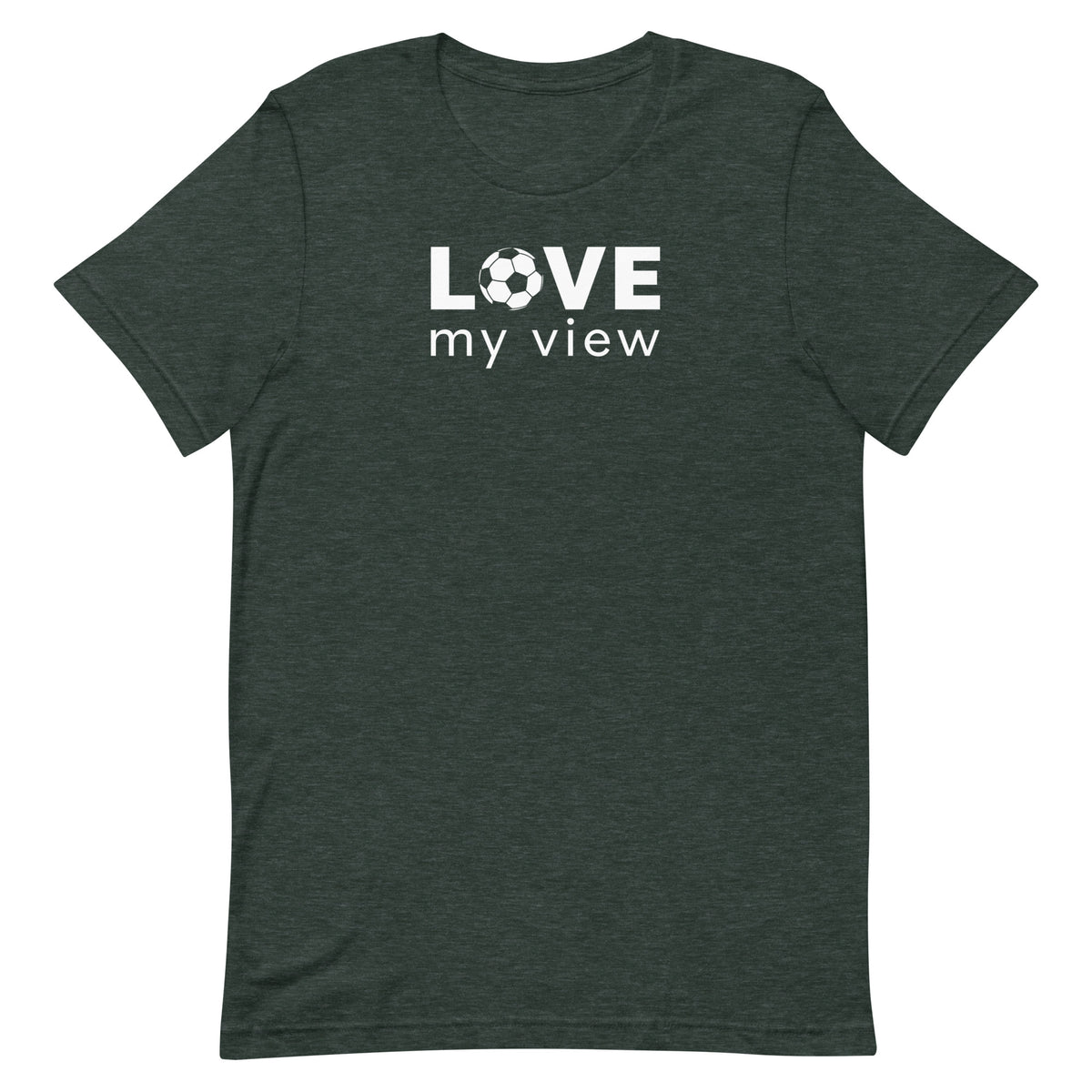 Soccer t-shirt (white lettering)