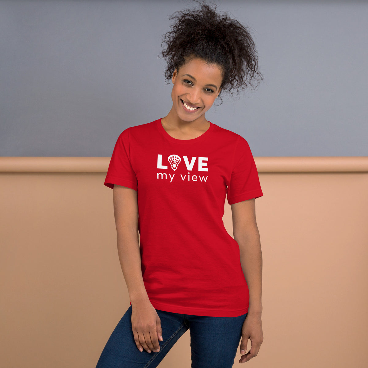 Lacrosse t-shirt (white lettering)