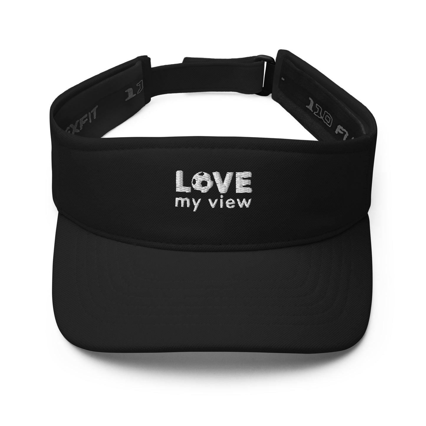 Soccer Visor (with white embroidery)